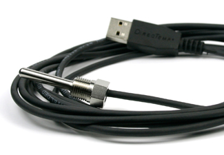 Usb temperature clearance probe